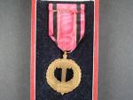 Pamětní medaile čs. armády v zahraničí se štítkem SSSR + orig. etue