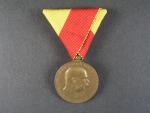 Pamětní Bosensko Hercegovská medaile, otřelá, původní stuha