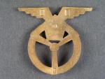 Odznak pozemního specialisty, výrobce Mincovna Kremnica, bronzový odražek s nepřidělanými úchyty