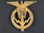 Odznak udělovaný k 35. výročí radiotech. útvaru VŮ 1118
