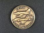 Medaile 21. základny taktického letectva Čáslav