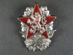 Odznak vojenské akademie 1954 č.103, výrobce Zukov Ag900