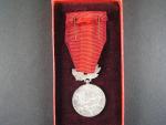 Medaile - Za zásluhy o obranu vlasti - ČSR, etue