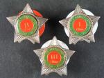 Sada odznaků Střelec vojsk MV I. II. a III. třída