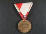 Jubilejní pamětní medaile 1898 pro civilisty, nová stuha