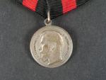 Medaile za horlivost, žlutý kov, soukromá výroba, typ 1916