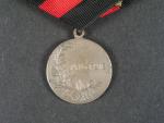 Medaile za horlivost, žlutý kov, soukromá výroba, typ 1916