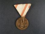Pamětní medaile na první sv. válku, nepůvodní stuha