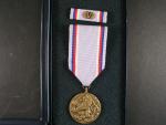 Medaile armády České Republiky za 5 let služby + dekret
