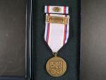 Medaile armády České Republiky za 5 let služby + dekret