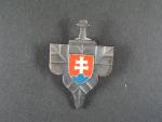 Odznak vojenské akademie I. typ