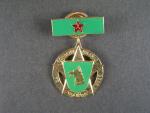 Čestný odznak Za ochranu hranic ČSSR 1.stupeň