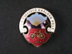 Odznak Klub cyklistů Královo Pole 1904, výrobce K. Svoboda Praha