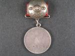 Medaile za bojové zásluhy 2. typ č.243263, originální medaile, nový závěs