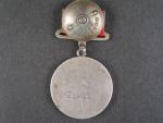 Medaile za odvahu 1. typ č. 24002, ryté číslo, originální medaile, nový závěs