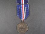Pamětní medaile odbojové skupiny Victoria, nepůvodní stuha