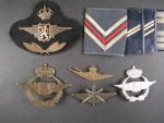 Konvolut leteckých insignií Belgického královského letectva