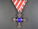 Záslužný kříž pro vojenské duchovní ( PIIS MERITIS ) puncované Ag,