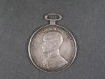 Stříbrná medaile za statečnost, 1. třídy, 6. vydání 1859-1866 F.J.I.