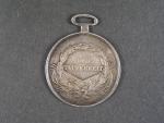 Stříbrná medaile za statečnost, 1. třídy, 6. vydání 1859-1866 F.J.I.