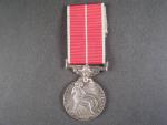 Medaile Britského Impéria, Jiří V + průkaz a 3 dokumenty
