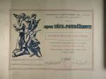 Dekret na pamětní medaili partyzánské organizace generála dr. Koutňáka–Vela, dekret na pamětní medaili Národní revoluční armády Brno, ČS medaili za chrabrost, Rumunskou zásl. medaili, povyšovací dekre