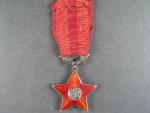 Řád Rudé hvězdy ČSSR č.1769 + dekret