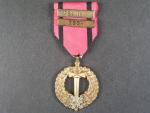 Pamětní medaile čs. armády v zahraničí se štítkem FRANCIE a SSSR