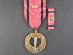 Pamětní medaile čs. armády v zahraničí se štítkem SSSR