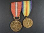 Spojka, Československá revoluční medaile varianta s podpisem medailera, Československá medaile za vítězství s podpisem medailéra
