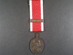 Bronzová jubilejní dvorní medaile na stuze pro civilní osoby, nová stuha