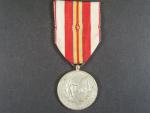 Stříbrná medaile IV. pluku Stráže svobody