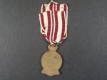 Medaile Britského červeného kříže za 3 roky služby, nepůvodní stuha