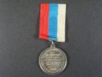 Medaile sboru dobrovolných hasičů města  Březnice 1895