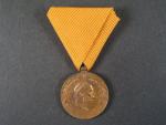Čestná medaile za 25 let záslužné činnosti hasičské a záchrané, novodobá stuha