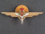 Odznak třídního specialisty letectva 1954-68. Palubní technik 2tř.