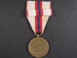 Pamětní medaile 7. střeleckého Tatranského pluku, naražená hrana