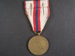 Pamětní medaile 7. střeleckého Tatranského pluku, naražená hrana