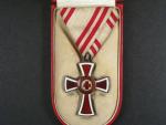 Čestné vyznamenání Za zásluhy o Červený Kříž II.tr bez válečne dekorace, puncovane Ag, orig. etue