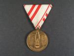 Pamětní medaile na první sv. válku, původní stuha