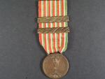 Válečná služební medaile 1915 - 1918 se sponou 1917 a 1918