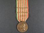 Válečná služební medaile 1915 - 1918 se sponou 1917 a 1918