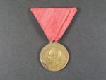 Pamětní medaile na druhé svěcení praporu vojenských veteránů 1874 ve Vídni