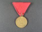 Pamětní medaile na druhé svěcení praporu vojenských veteránů 1874 ve Vídni
