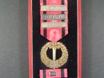 Pamětní medaile čs. armády v zahraničí se štítkem STŘEDNÍ VÝCHOD, VELKÁ BRITÁNIE A SSSR + ETUE