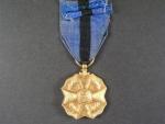 Zlatá medaile řádu Leopolda II. po r.1908