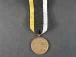 Válečná pamětní medaile 1864, původní stuha