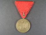 Pamětní medaile na 25. výročí svěcení praporu