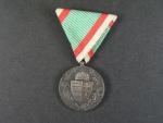 Pamětní medaile na I. sv. válku pro bojovníky + legitimace