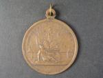 Medaile invalidovny 1750, průměr 58 mm
